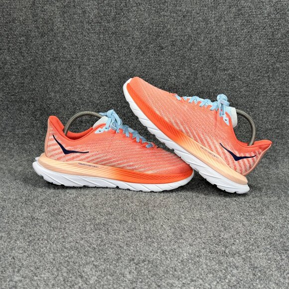 Hoka Mach 5 Running Shoes Women 8.5 Camellia Peach Athletic Run Training Sneaker - Picture 7 of 12
